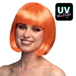 UV Pasjehår Parykk Oransje