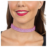 Glitter Choker Lyserosa