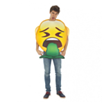 Emoji® Oppkast Smiley Kostyme