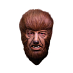 Universal Classic Monsters® Varulv Maske Brun
