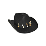 Cowboyhatt Svart