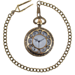 Steampunk lommeur med kjede