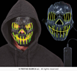 Sort Smilende Maske Med Lys