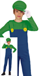 Grøn Blikkenslager Børnekostume