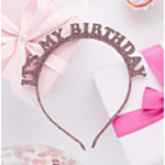 It’s My Birthday Rosa Hårbøyle
