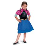 Frozen® Anna Traveling Basic Barnekostyme