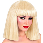 Showgirl-parykk blond