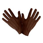 Brune hansker