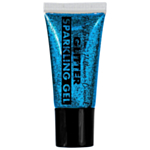 Glittergel Blå