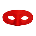 Rød øyemaske