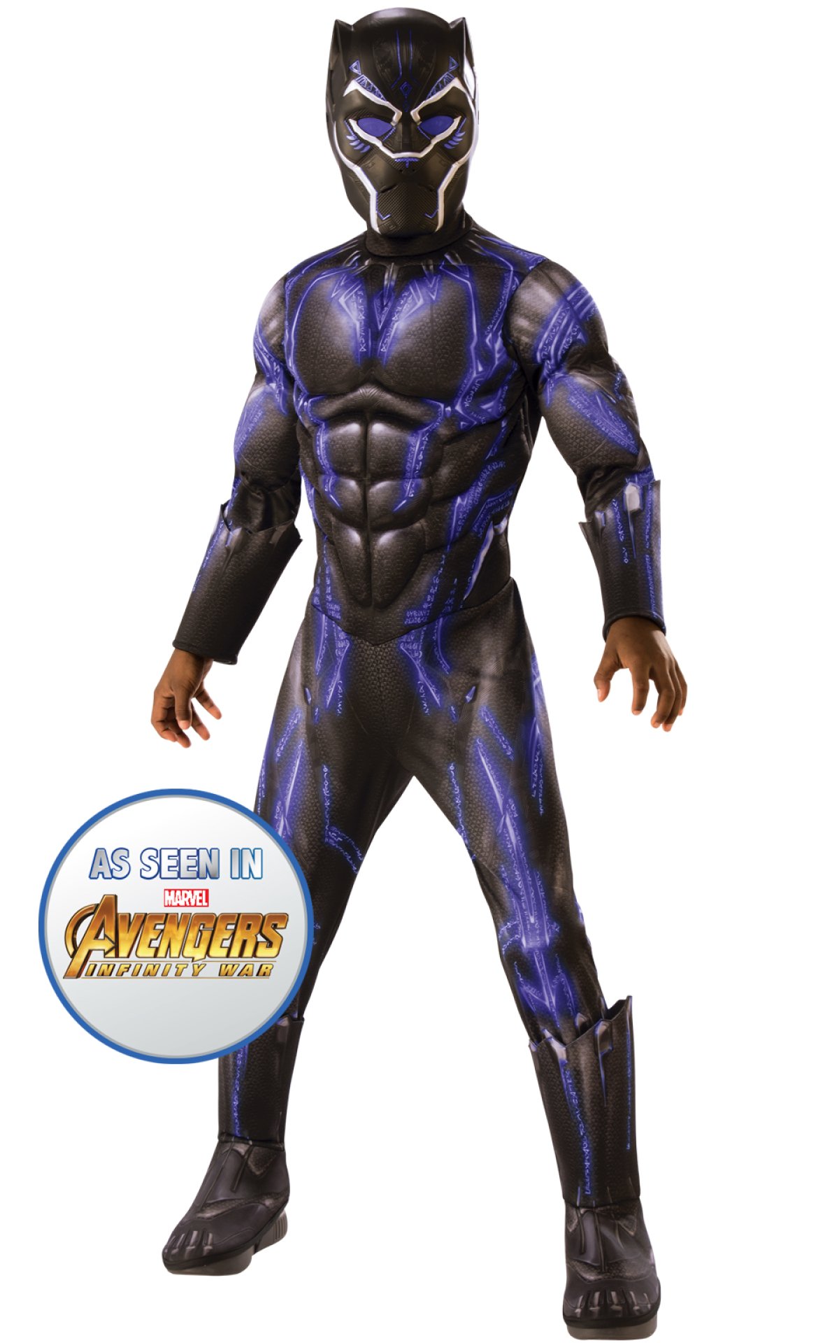 kjop avengers black panther deluxe bornekostume for kun 469 kr lynrask levering kostymer no