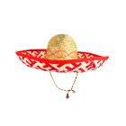 Sombrero Hatt Rød