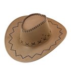 Arizona Cowboyhatt Brun
