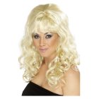 Superstjerne Parykk Blond