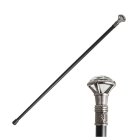 Metallstokk med Diamantknapp