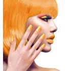 Neon Negler Oransje