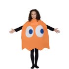 Pac-Man® Clyde Spøkelse Barnekostyme Oransje