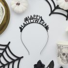 Happy Halloween Hårbøyle Svart