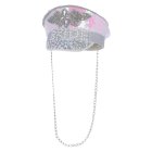 Bride Paljett Kaptein Hatt
