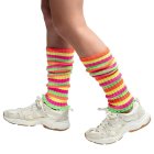 Stripete Leggvarmere Neon