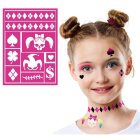 Harley Quinn Sminke Sjablong