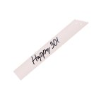 Happy 30 år Bursdag Kremhvit og Svart