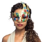 Harlekin Narr Øyemaske