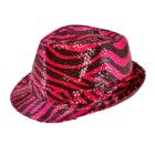 Sebrastripete Fedora Hatt Rosa