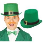 St. Patrick’s Day Flosshatt Grønn