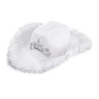 Tiara Cowboyhatt Hvit