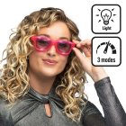LED Partybriller Rosa
