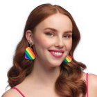Pride Hjerte Øredobber Regnbue