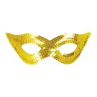 Maskerade øyemaske gull