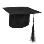 Graduation Hatt Svart