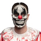 Horror Klovn Maske med Bevegelig Kjeve