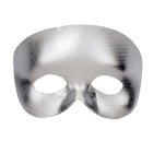 Maskerade Øyemaske Sølv