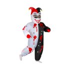 Oppblåsbar Joker Kostyme Svart og Rød