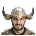 Vikinghjelm med Horn