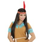Indianer Dame Parykk