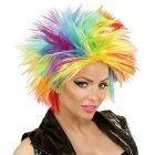 Regnbue Punk Parykk