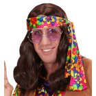 Hippie Dude Parykk Brun