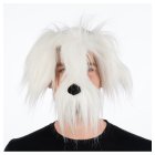 Hundemaske Hvit