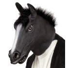 Hest Maske Svart