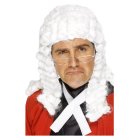 Dommer Parykk Hvit