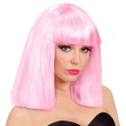 Rosa showgirl-parykk