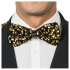 Glitter Sommerfugl Svart og Gull