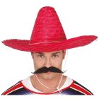 Meksikansk Sombrero Rød