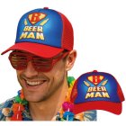 Beer Man Caps Rød og Blå