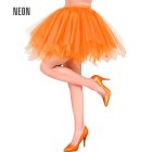 Tutu Skjørt Neonoransje