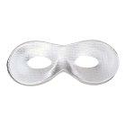 Maskerade øyemaske sølv